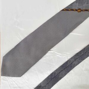 Versace 100% Silk Medusa Monogram Tie